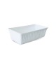 Jardinera costa 25x11x7.5cm blanca                