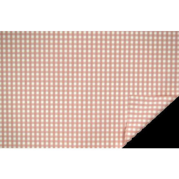 Rollo mat natur vichy rosa 70x40cm                