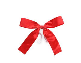 Lazo 10cm con clip rojo                           