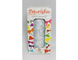 Cinta rafia blanca+estrellas 4mm x 200mt          