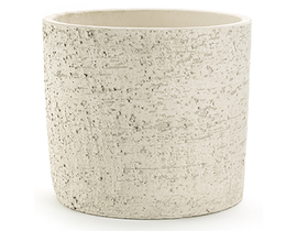Macetero pamir 20x18cm crema                      
