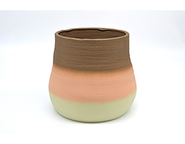 Macetero ural 21x18cm topo                        