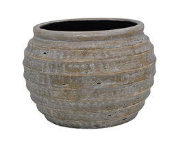 Macetero lanin 23x18cm beige                      