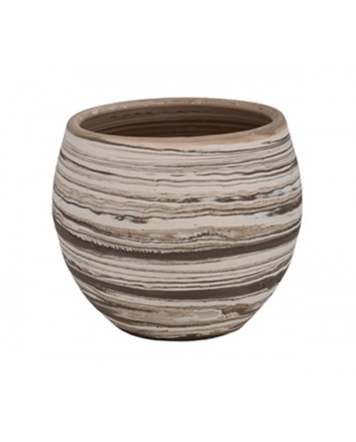 Macetero lau 18x16cm natura                       