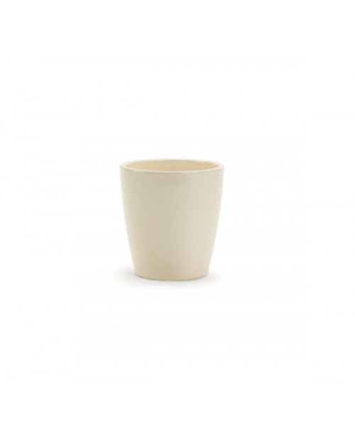 Macetero frana 14x14cm blanco brillo              