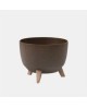 Vaso roma jumper 24x15cm marron                   