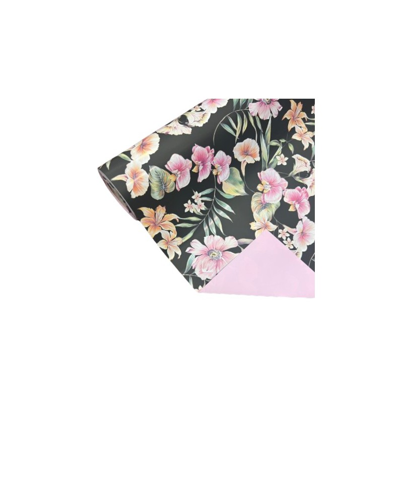 Rollo mat natur jungla negro 70x40cm              