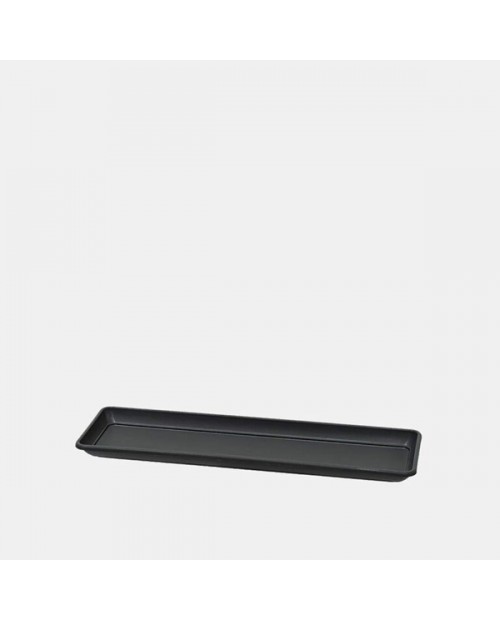 Plato nara 30x18x3cm antracita                    