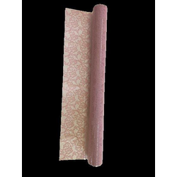 Rollo celofan fantasia puntilla rosa ant.70x50mt  