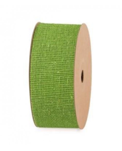 Cinta yute algodon verde 50mm x 20mt.             