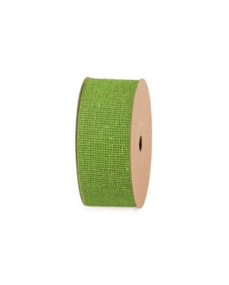 Cinta yute algodon verde 50mm x 20mt.             