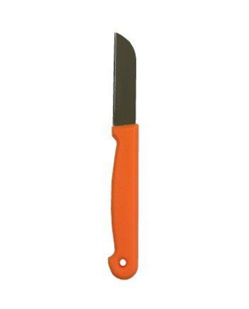 Cuchillo florista mango naranja 16.5cm            