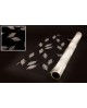 Rollo celofan fantasia costillas blanco 70x50mt.  