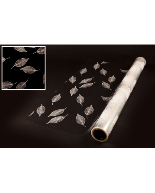 Rollo celofan fantasia costillas blanco 70x50mt.  