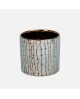 Ceramic pot rustic 1 16x15cm oro                  