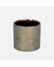 Ceramic pot rustic 2 16x15cm oro                  