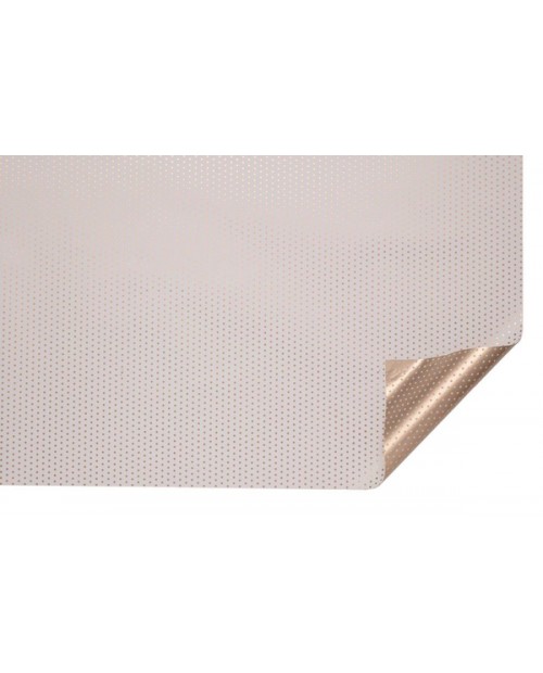 Rollo mat natur winter blanco 70x40mt