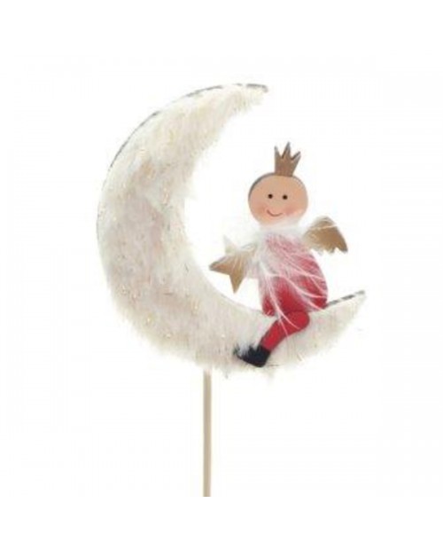 Pick angel+luna 9cm palo 50cm                     