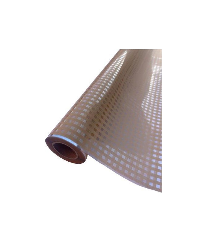 Rollo celofan fantasia vichi habana blanco 70x50  