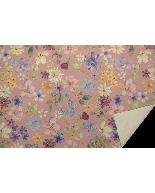 Rollo mat natur jardin rosa 70x40mt               