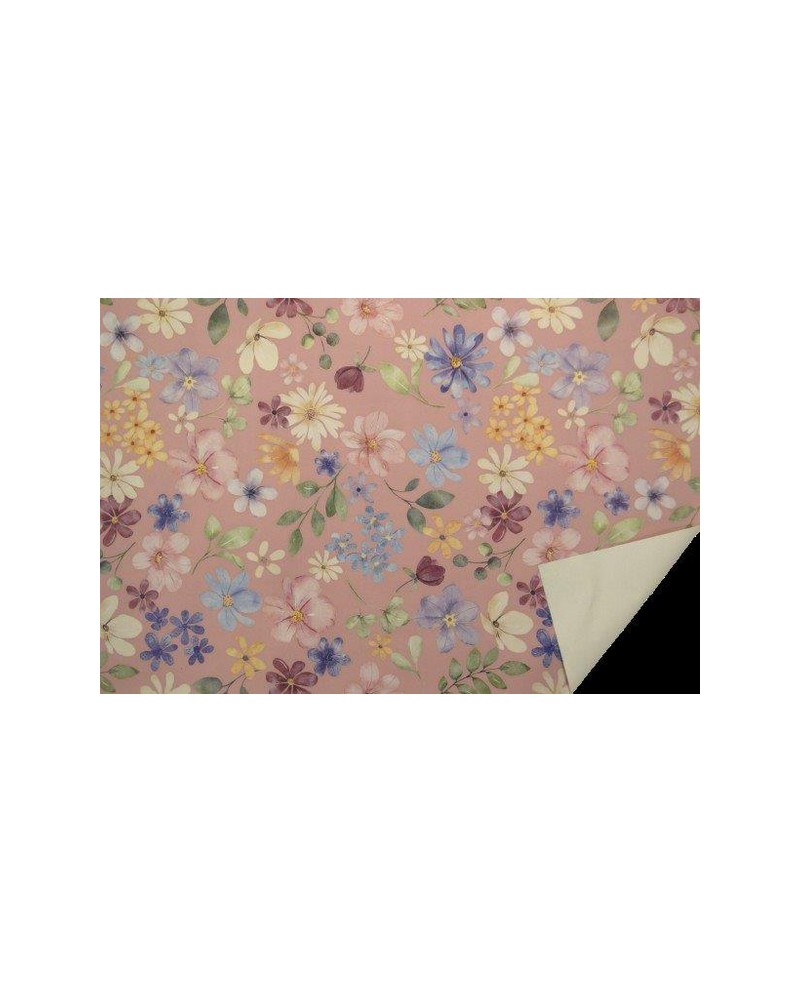 Rollo mat natur jardin rosa 70x40mt               