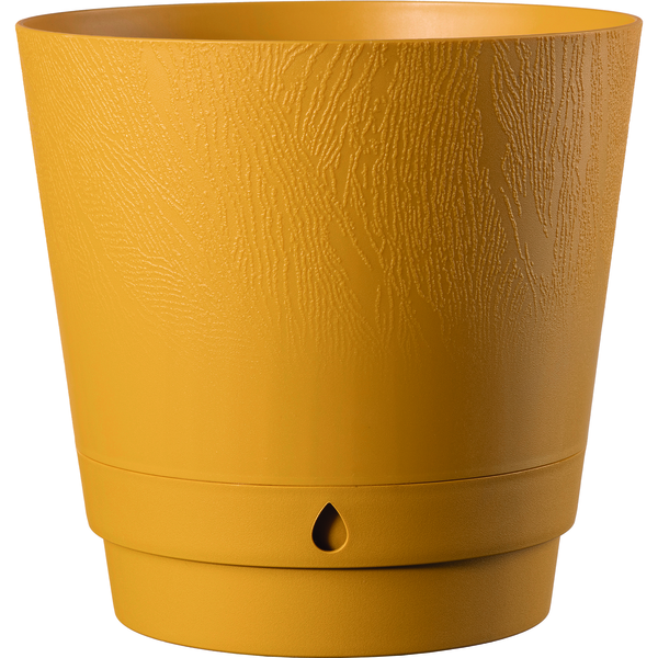 Vaso dune Ø18x17,4cm amarillo dorado              
