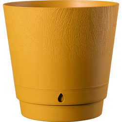 Vaso dune Ø18x17,4cm amarillo dorado              