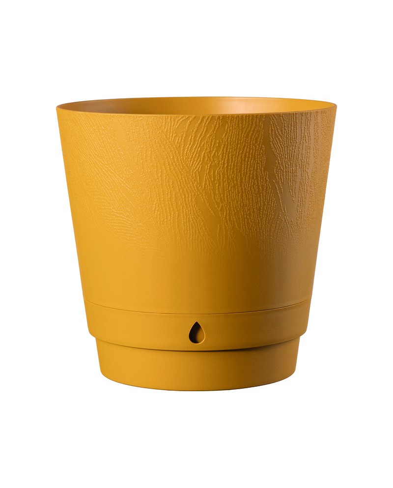 Vaso dune Ø18x17,4cm amarillo dorado              