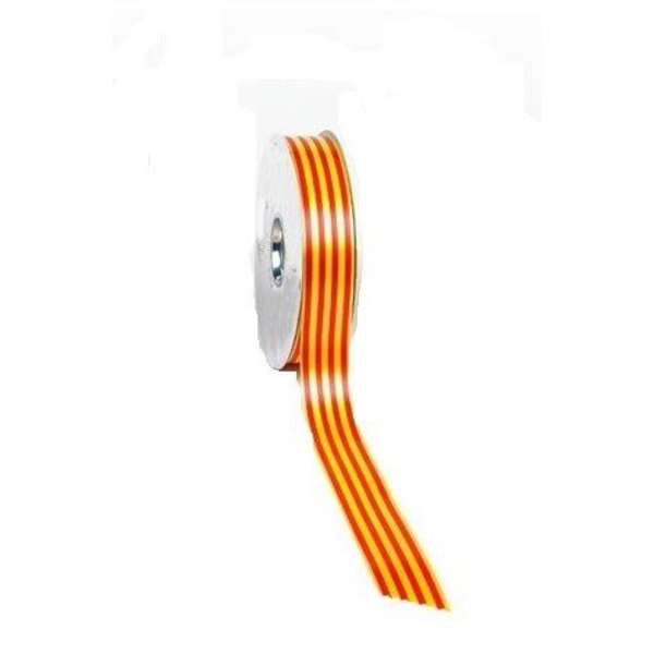 Cinta senyera 2 caras 31mm x 100mt                