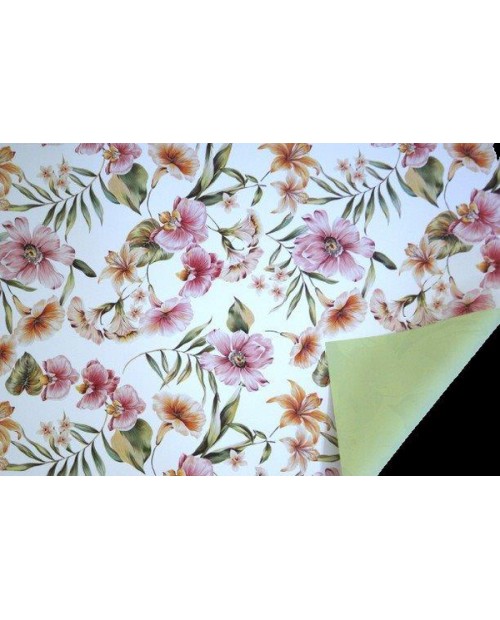 Rollo mat natur jungla blanco 70x40mt.            