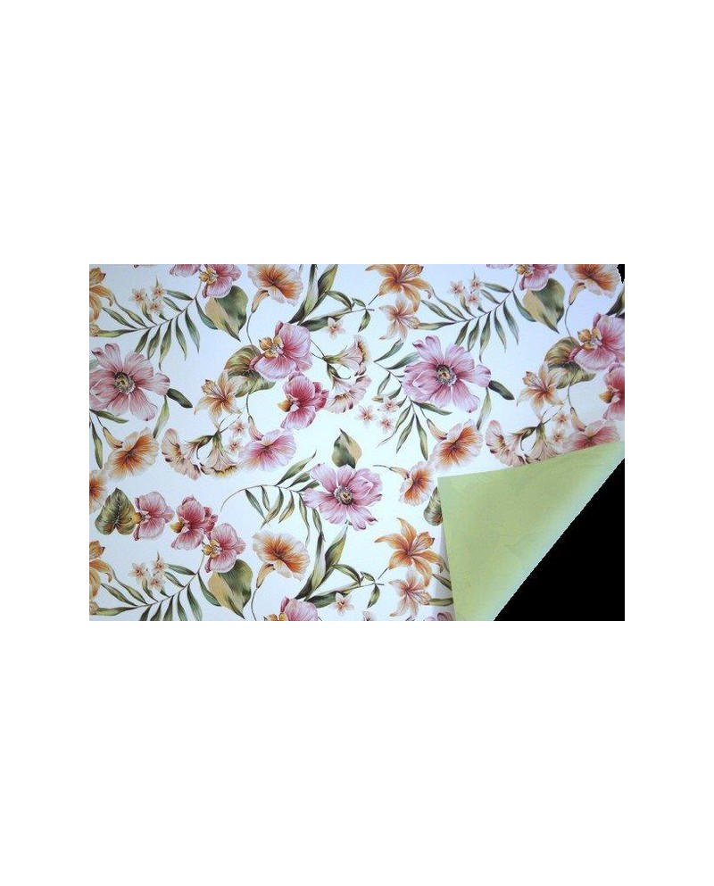 Rollo mat natur jungla blanco 70x40mt.            