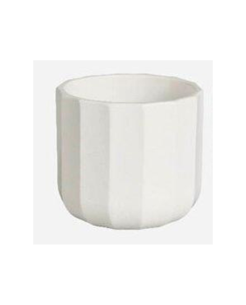 Cactus sita geometric 7x7cm blanco                