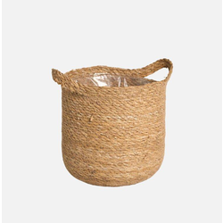 Basket sylhet 25x24cm natural                     