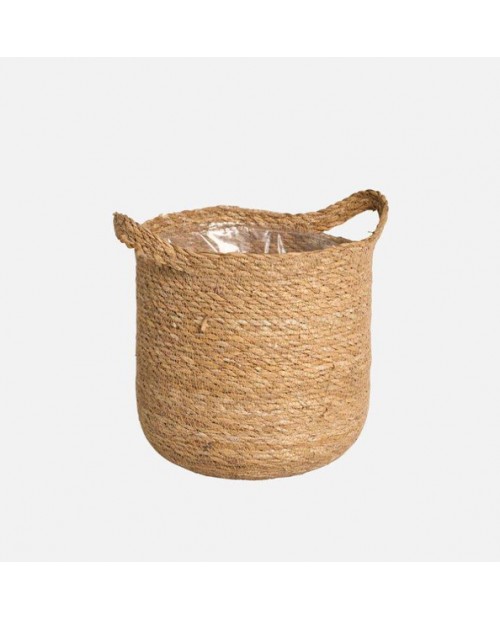 Basket sylhet 25x24cm natural                     