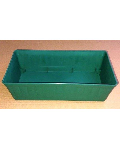 Jardinera costa 25x11x7.5cm verde                 