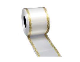 Cinta ceremoni blanca 75x50mt                     