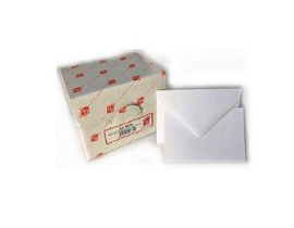 Tarjeta blanca + sobre 7x11cm 100unit.            