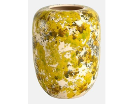 Jarron sponge 19x26cm verde                       