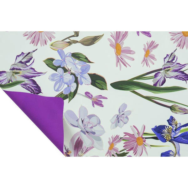 Rollo mat natur iris blanco 70x40                 