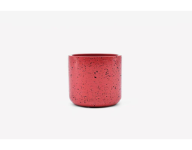 Macetero laura mini 7.5x7cm rojo                  