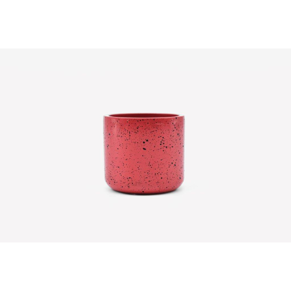 Macetero laura mini 7.5x7cm rojo                  
