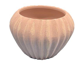 Macetero laia rosa palo 18x13cm                   