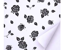 Rollo mat natur maria blanco/negro 70x40          