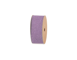 Cinta yute raw lavanda 65cm x 20mt                
