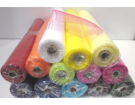 Rollo tul net 55cm x 9,5m mix color               