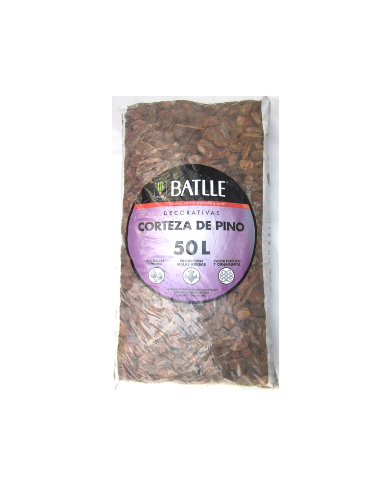 Saco corteza de pino 50lt                         