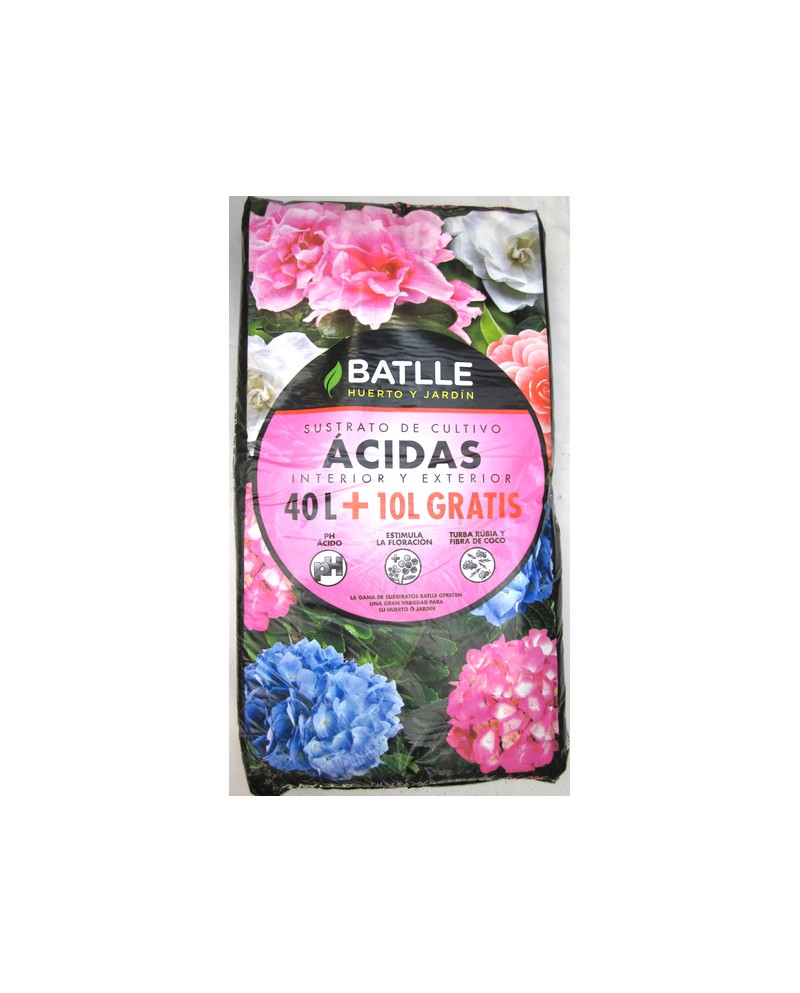 Saco turba acida 40+10lt                          