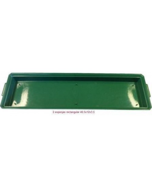Bandeja plastico eco 2 pastillas alargada         