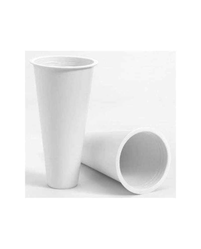 Cono plastico vacio 9x17cm                        