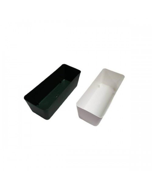 Jardinera plastico 1/2 esponja verde 20x8x7       